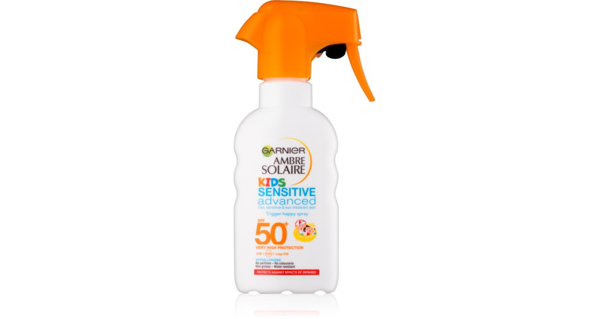 Garnier Delial Sonnenschutzspray Kinder SPF50+ – Wasserfest, Sandfest, 270 Ml