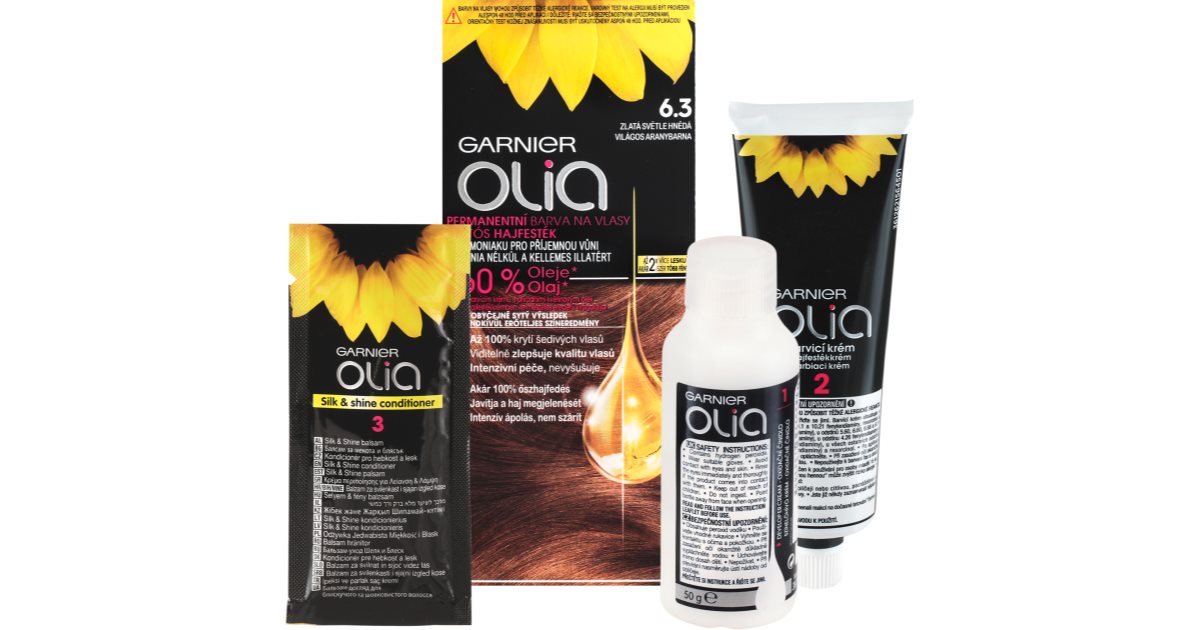 Coloration Garnier Olia N°9 - Blond Clair Radieux Sans Ammoniaque - Crème - Neuve Originale