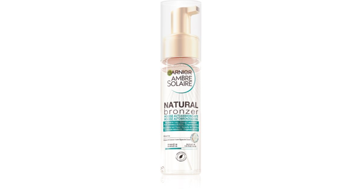 Garnier Ambre Solaire Natural Bronzer Mus samoopalający do ciała 200ml