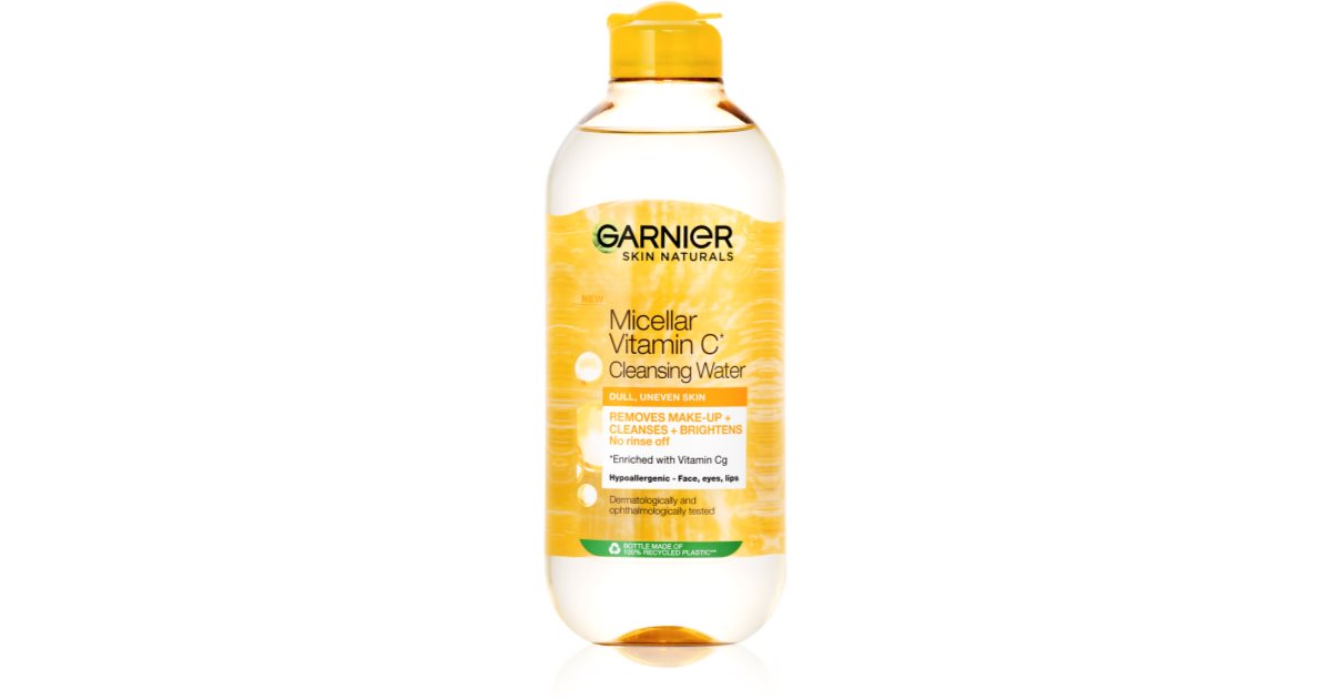 Vitamin Abschminken zum Naturals Garnier C Skin reinigendes Mizellenwasser