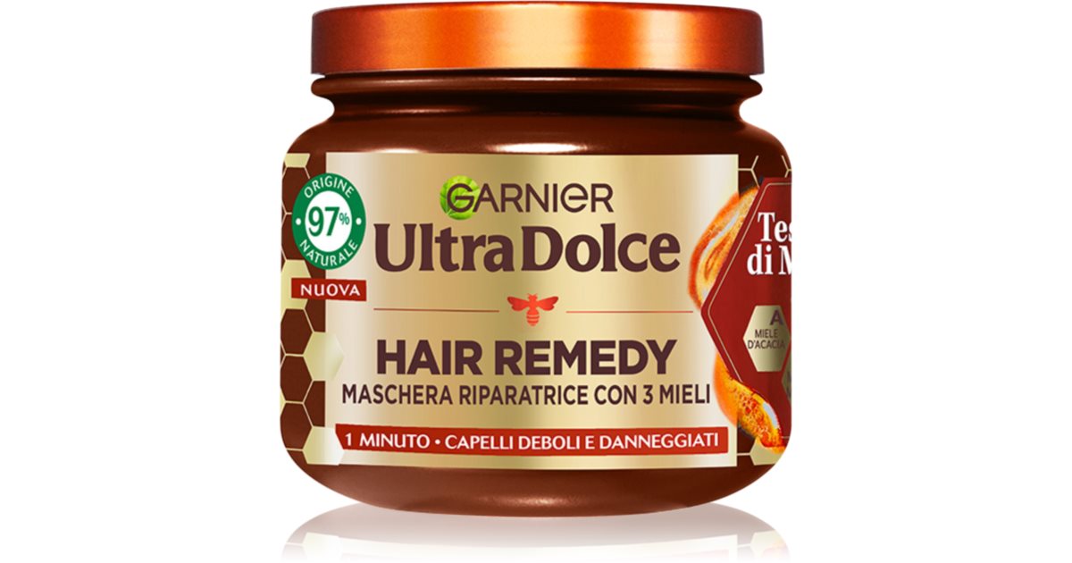 maschera al miele per capelli
