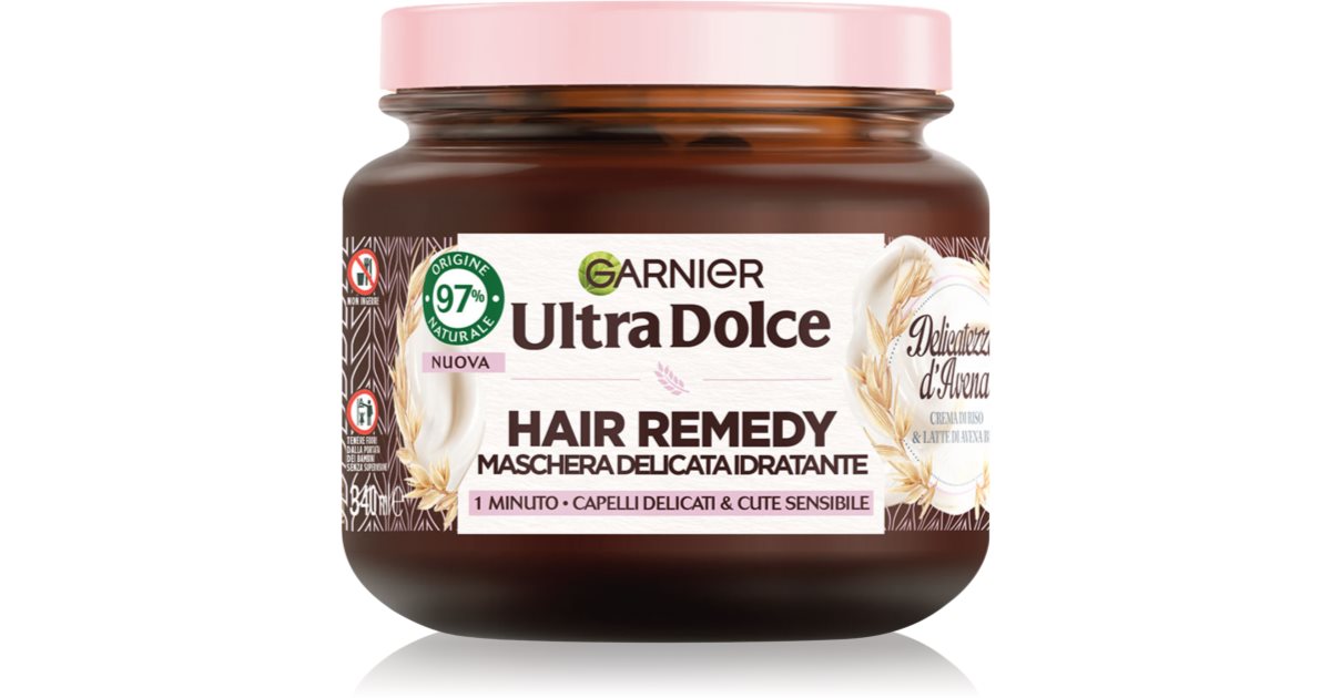 Garnier Ultra Doux Oat Delicacy masque hydratant cheveux pour peaux ...