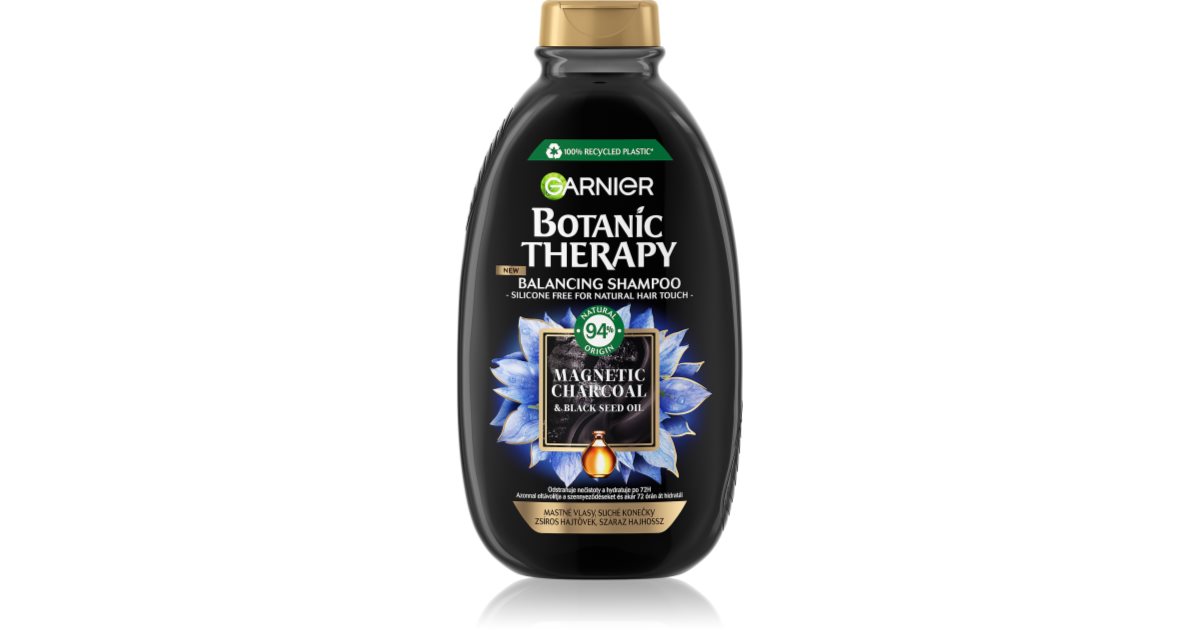 Garnier Botanic Therapy Magnetic Charcoal Shampoo voor Vette Hoofdhuid