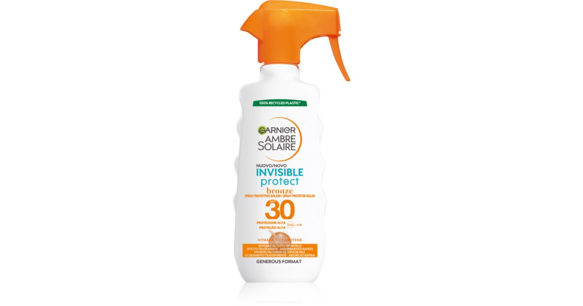 Garnier Ambre Solaire Invisible Protect spray protettivo per l ...