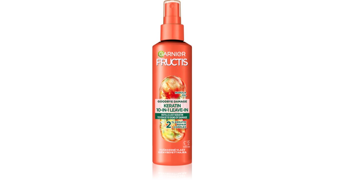 Garnier Fructis Goodbye Damage abspülfreies Spray mit Keratin notino.at