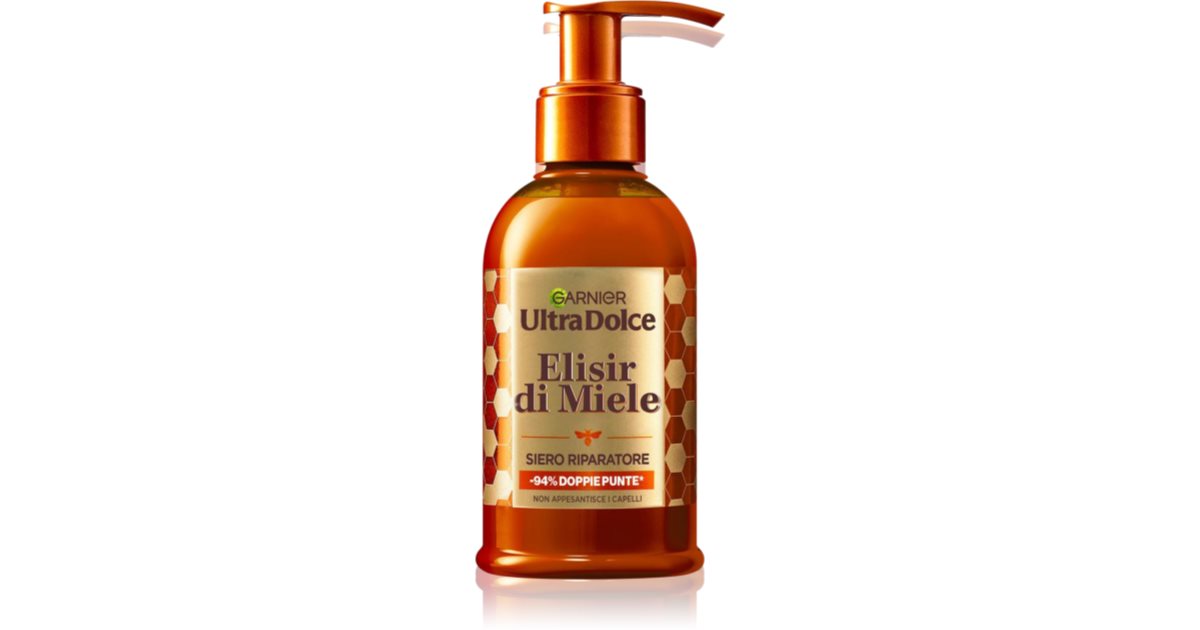 Garnier Ultra Dolce Elisir di Miele siero rigenerante per capelli ...