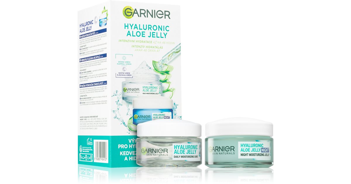 Garnier Hyaluronic Aloe Jelly Skin Care Set (day and night) notino.co.uk