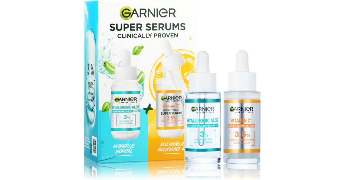 Garnier Skin Naturals siero viso (confezione regalo)