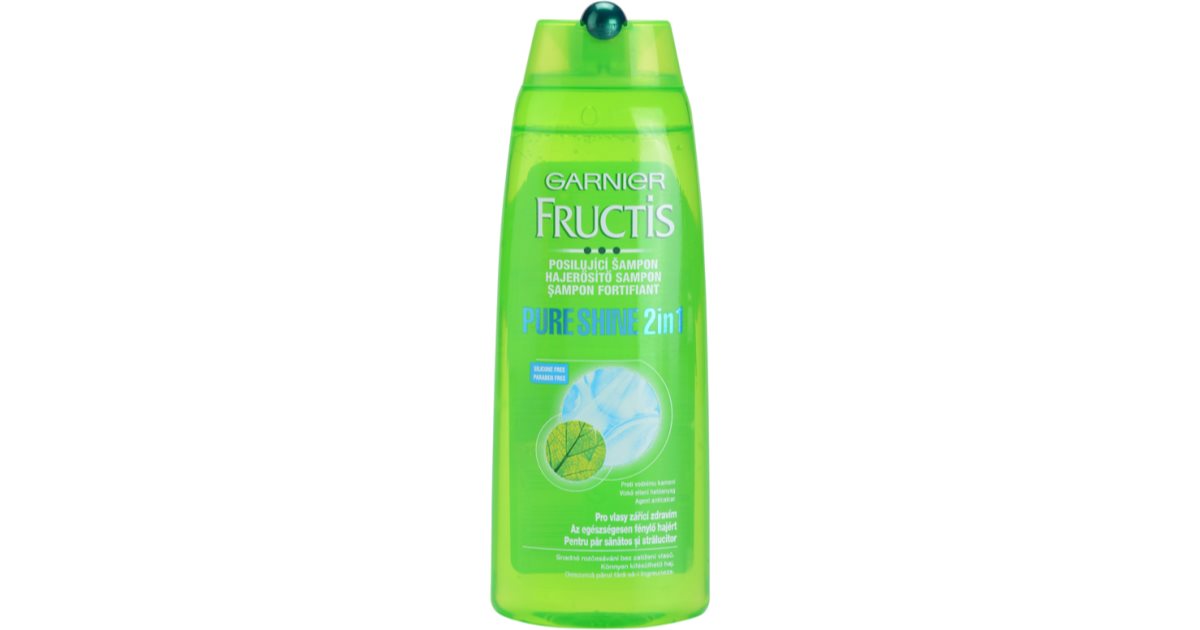 Garnier Fructis Pure Shine Stärkendes Shampoo 2 In 1 Notino At