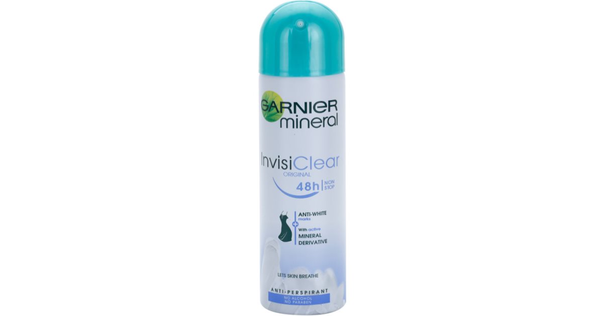 Garnier Mineral Invisi Clear Antiperspirant Spray | notino.co.uk