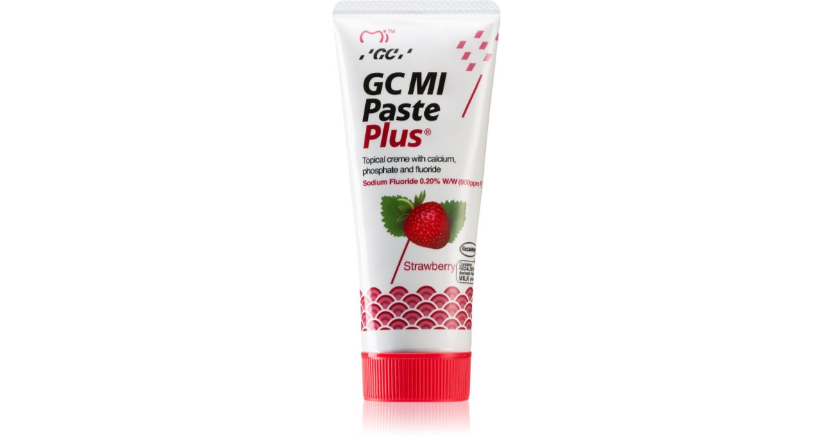 GC MI Paste Plus schützende remineralisierende Zahncreme für empfindliche Zähne mit Fluor | notino.at