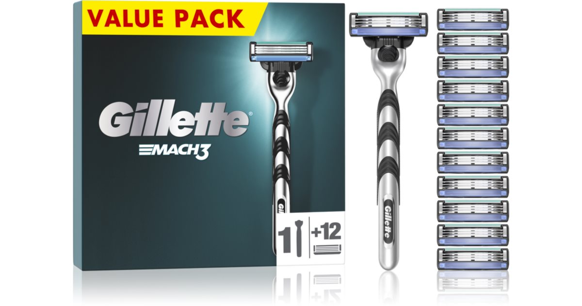 gillette mach 3 rasierer mit vibration Mach 3 Power Rasierer online kaufen main image 0