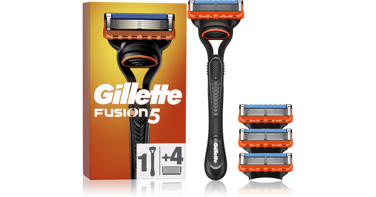 Gillette Fusion5 razor + replacement heads notino.co.uk