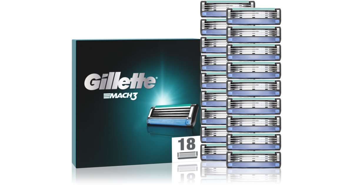 Gillette Mach3 náhradní břity | notino.cz