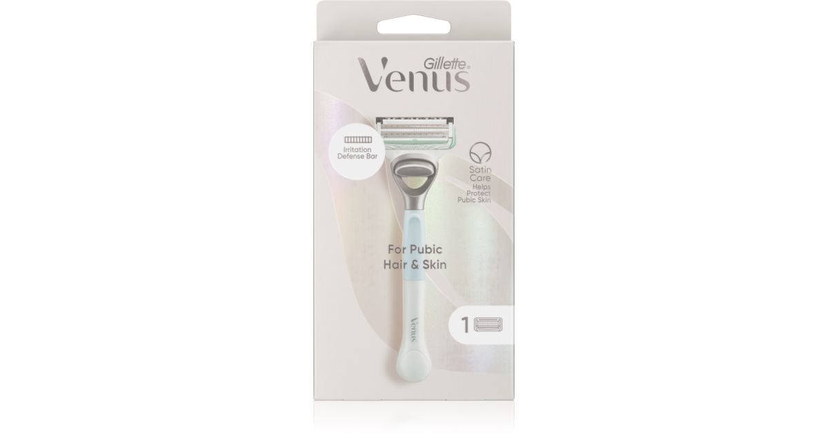 Gillette Venus Pubic Hair&Skin rasoir notino.fr