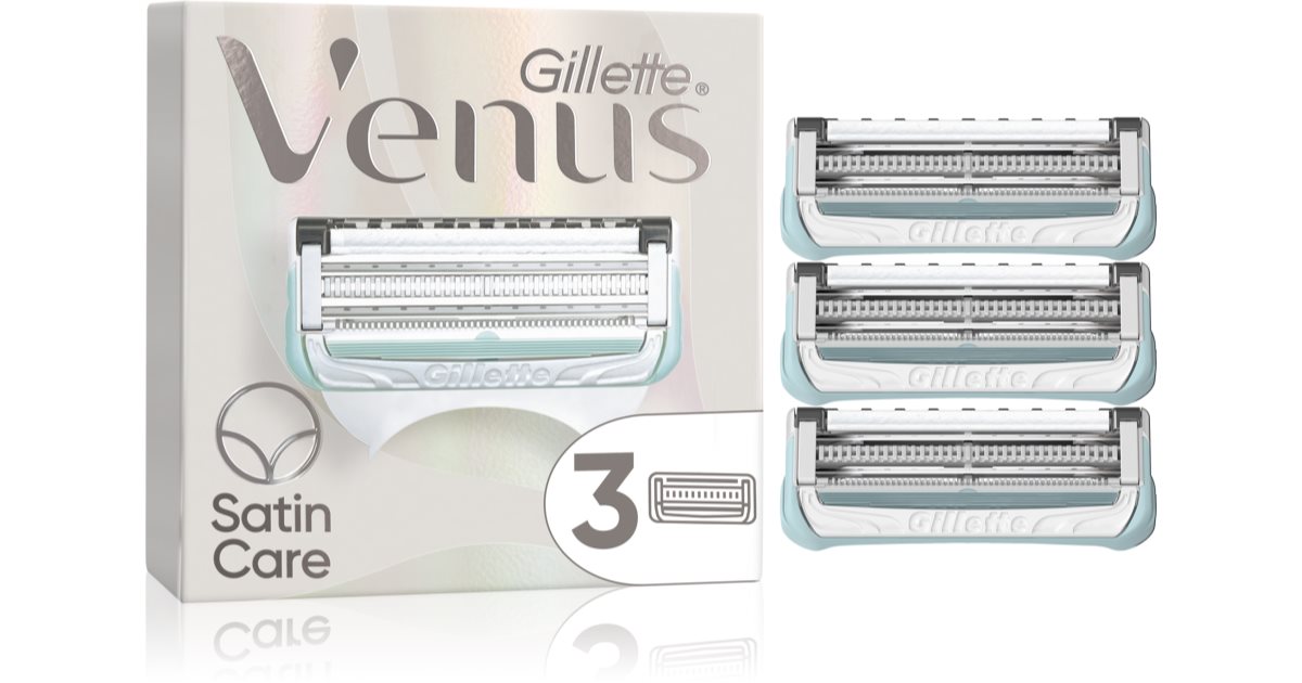 Gillette Venus For Pubic Hair Skin Replacement Blades To Trim The