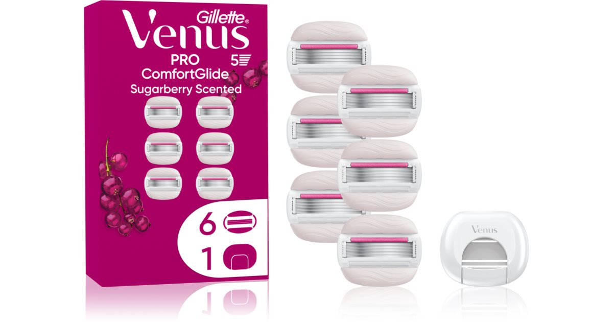 Gillette Venus PRO ComfortGlide Sugarberry Ersatzklingen | notino.de