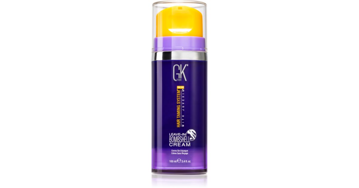 Gk Hair Bombshell Leave In Cream поживний незмивний кондиціонер для всих типів блонд волосся 