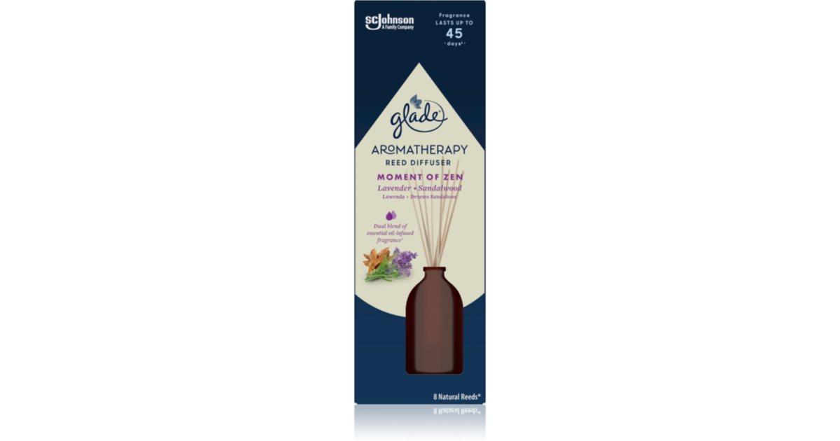 GLADE Aromatherapy Moment of Zen aroma diffuser with filling Lavender