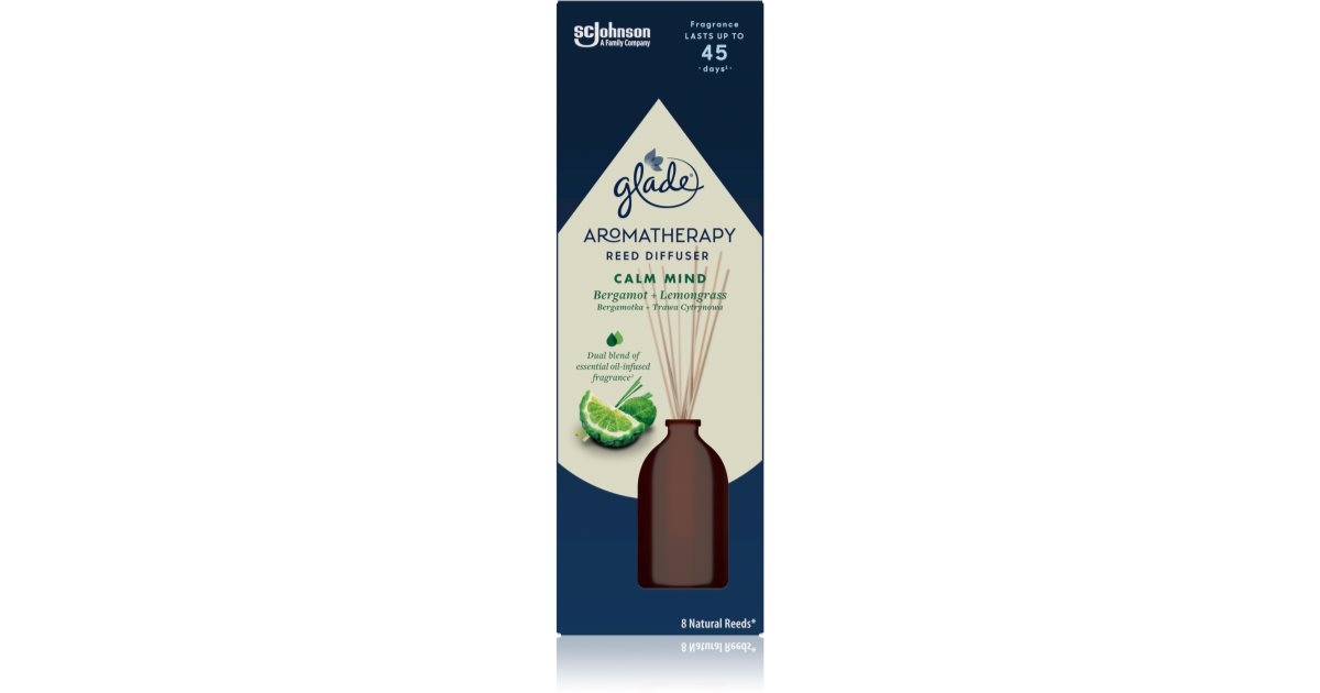 GLADE Aromatherapy Calm Mind aroma diffuser with filling Bergamot + Lemongrass notino.ie