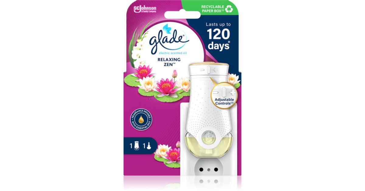 Glade By Brise Vela Aromática Relax Zen, 120 Gramos | España