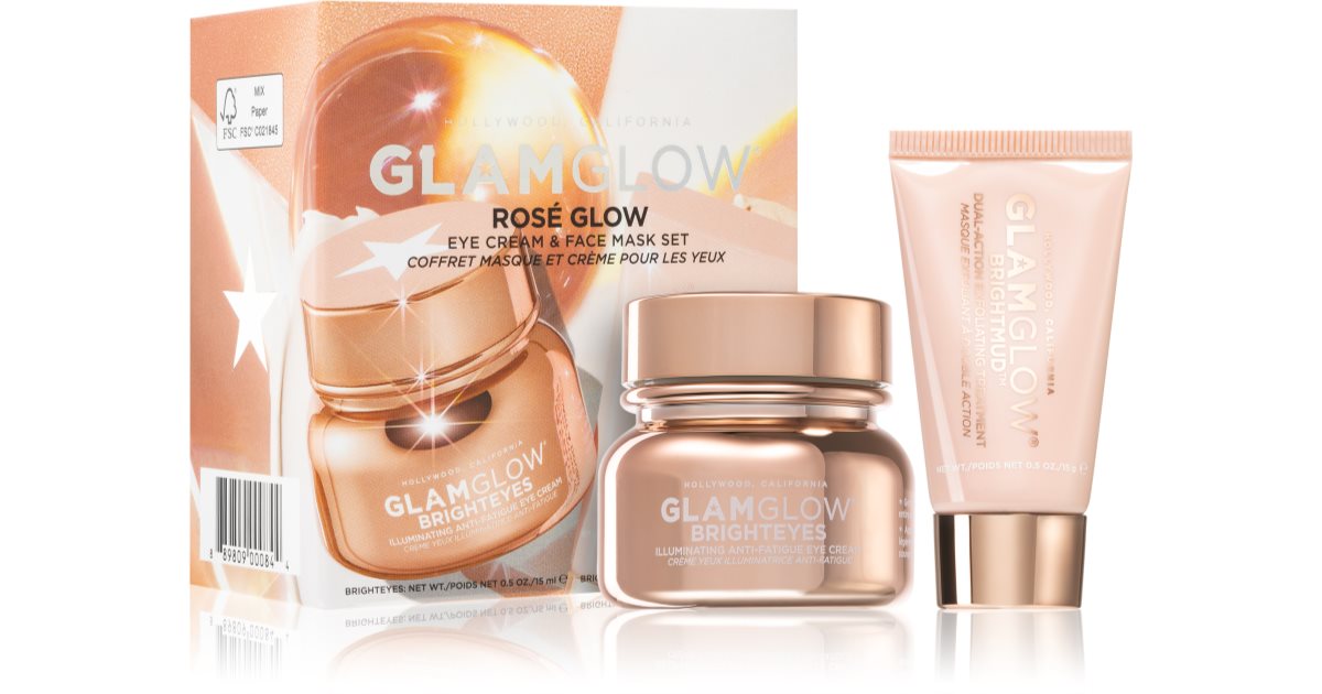 Glamglow rosé store glow set