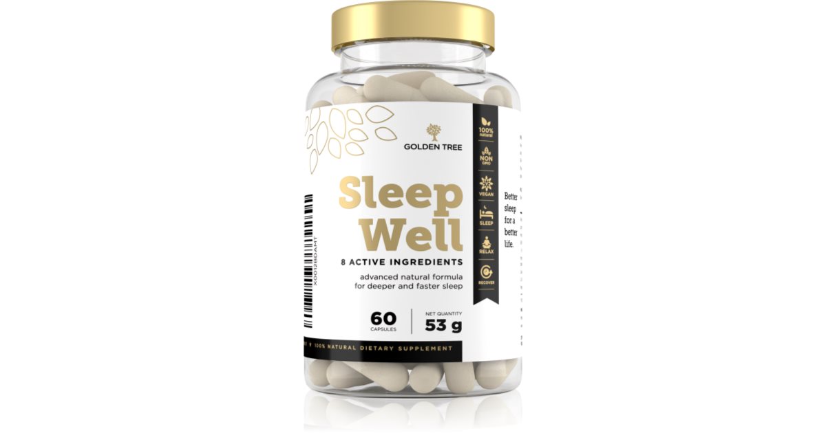 Schlafunterstützung Kapseln 25 Mg – Mit L-Theanin, Magnesium, Kamille (30/60/120 Stück)