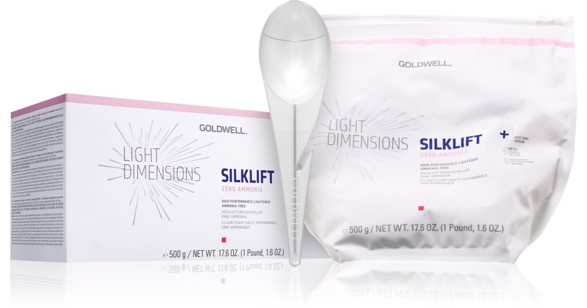 Extra Lightning Injection Goldwell Silklift Zero Amonia Powder For Extra Lightening ammonia-free ...