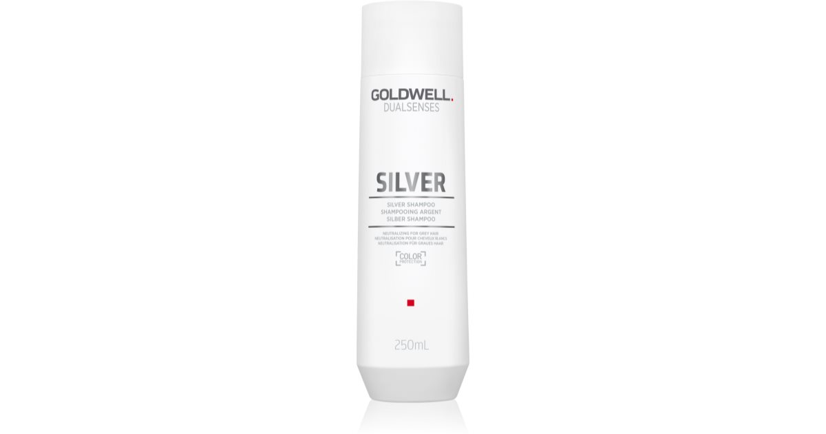 Goldwell Dualsenses Silver Silver Shampoo Neutralizing For Grey Hair Notinoie 4813