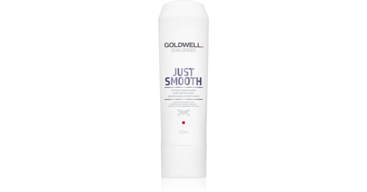 Goldwell Dualsenses Just Smooth Smoothing Conditioner For Unruly Hair 