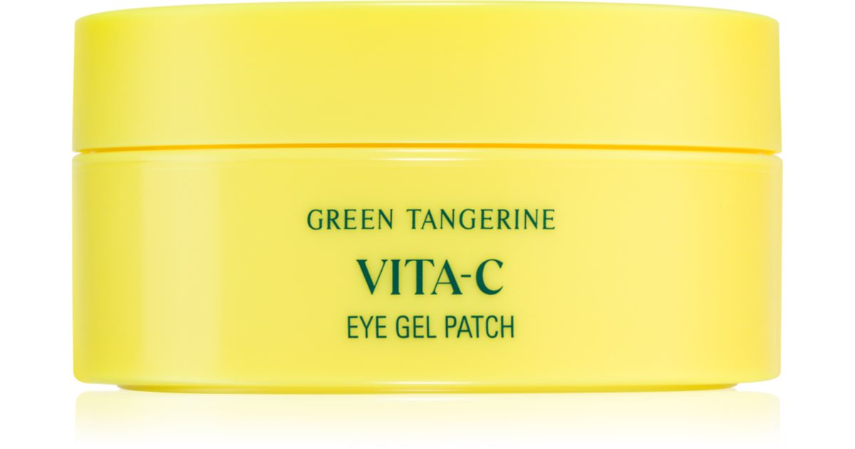 Goodal Green Tangerine VitaC hydrogel eye mask for radiance and