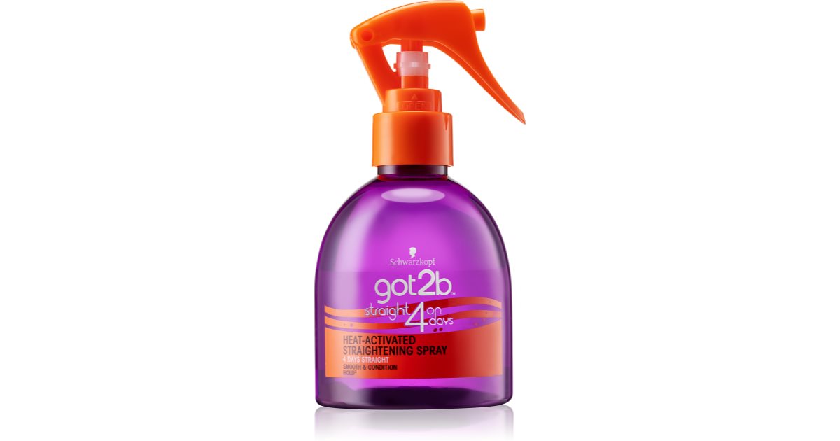 How to use 2025 got2b straightening spray