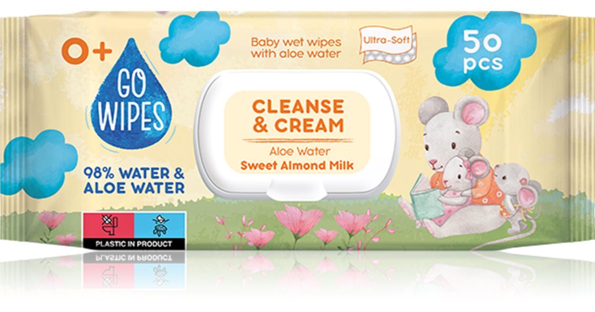 Salviette Umidificate WaterWipes On The Go - 99% Acqua, Senza Profumi, Per Pelli Sensibili - Foto 2