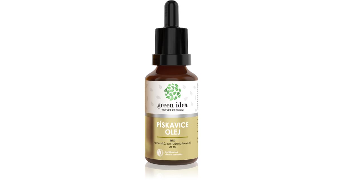 Green Idea Topvet Premium Fenugreek oil BIO Facial Oil cold pressed