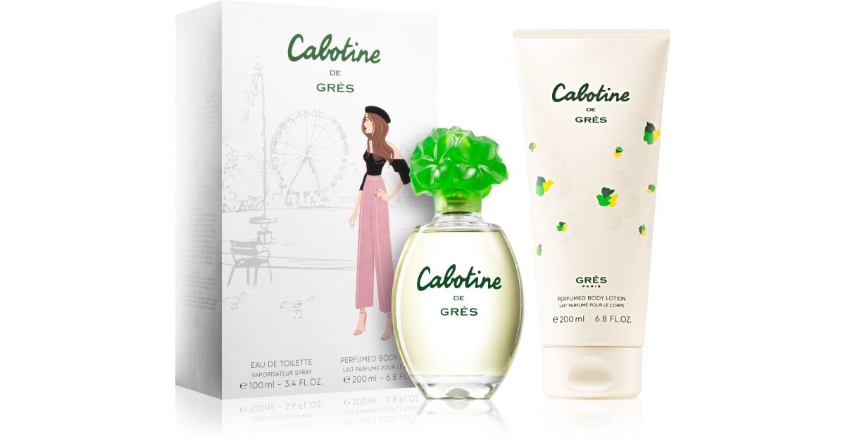 Coffret Grès Cabotine Rose - EDT 100ml + Lait Pour Le Corps 200ml, Neuf, Origine France