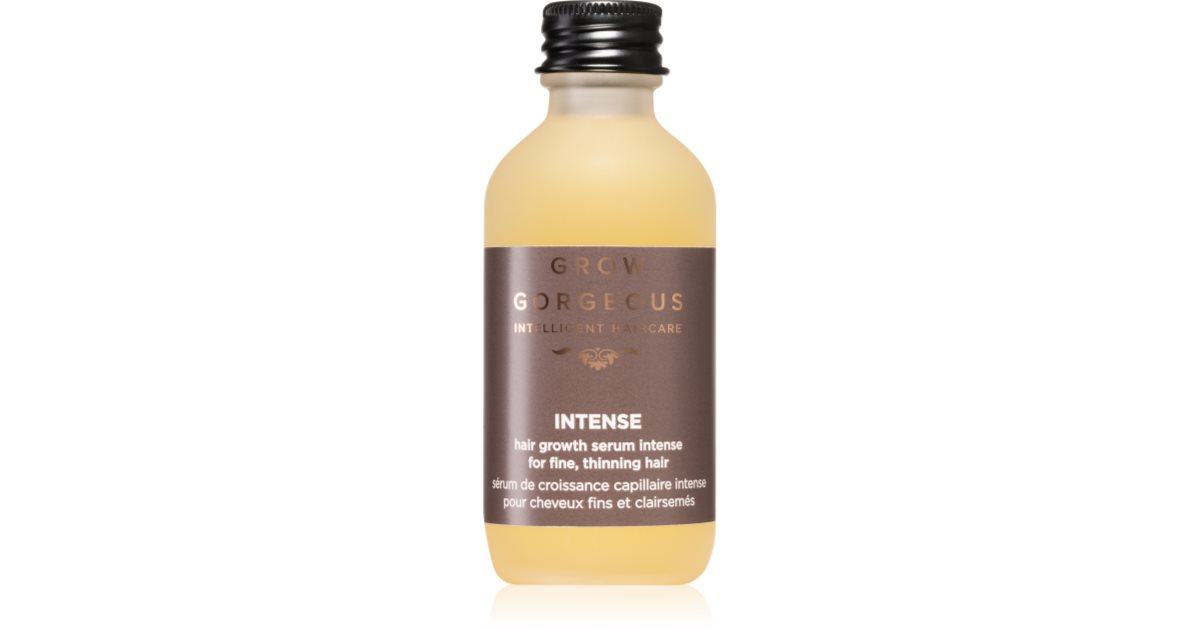 Grow Gorgeous Intense Haar- Und Kopfhaut-Maske 50 Ml – Für Sichtbar Dichteres Haar, Mit Koffein Und Hyaluronsäure