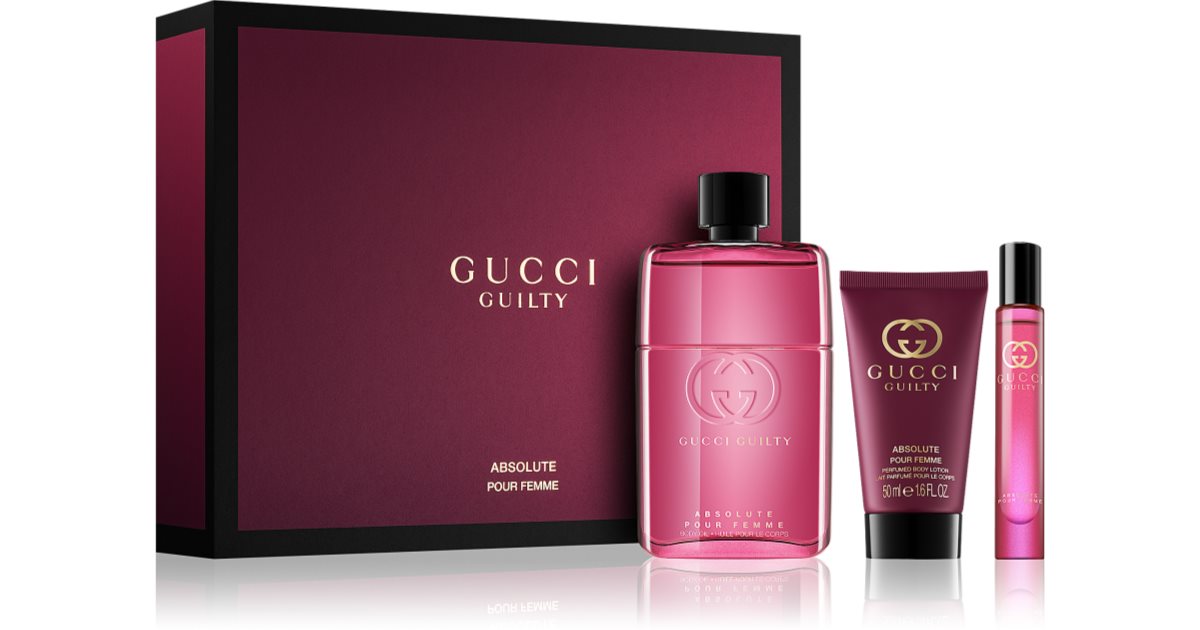 Gucci Guilty Absolute Pour Femme Gift Set for Women