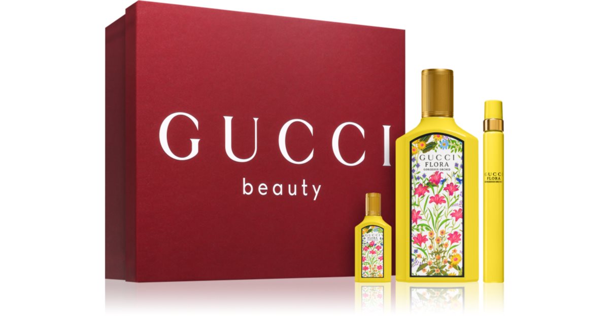 Gucci Flora Gorgeous Orchid coffret cadeau pour femme | notino.be