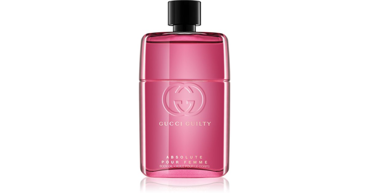 Gucci guilty body online oil