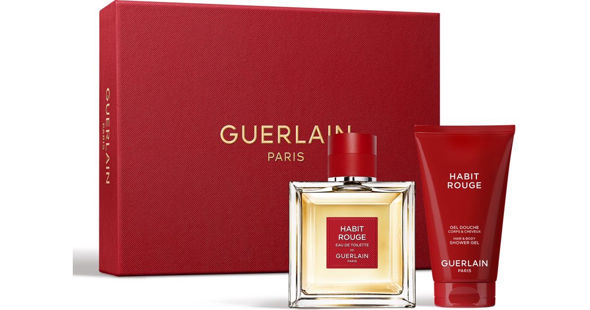 GUERLAIN Habit Rouge coffret cadeau pour homme notino.fr