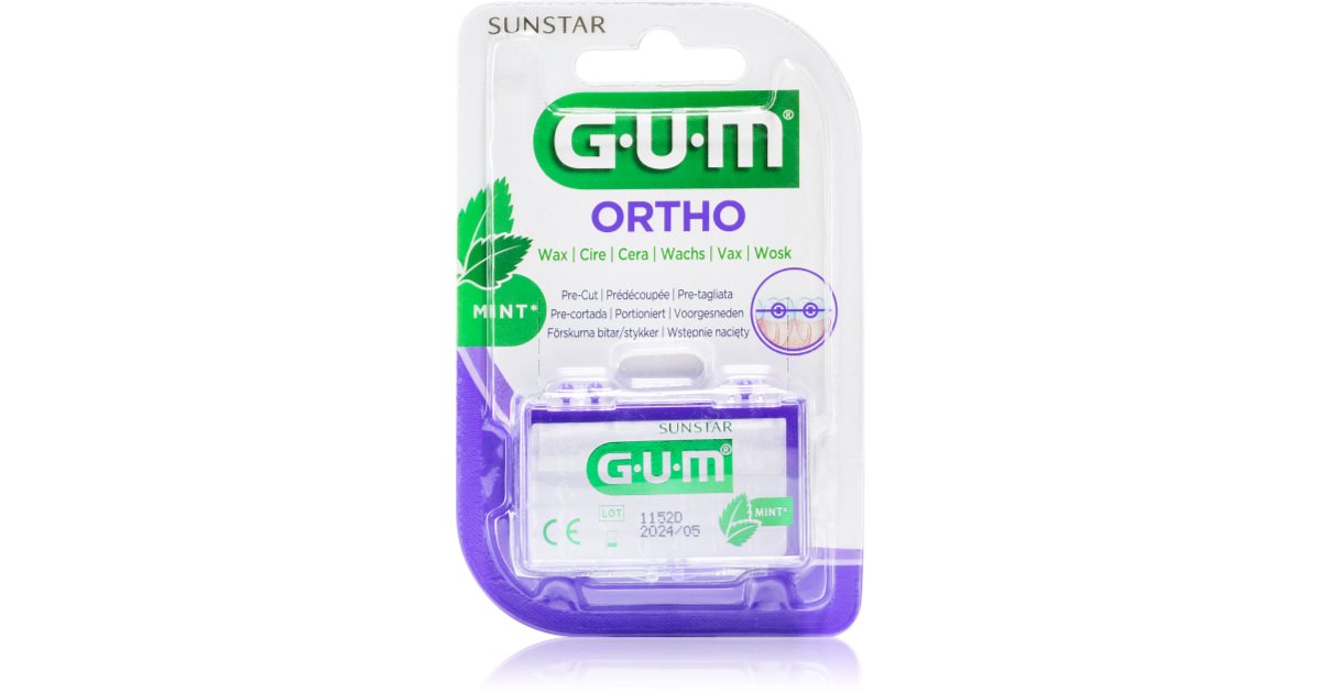 G.U.M Ortho Wax cire pour appareils orthodontiques notino.be