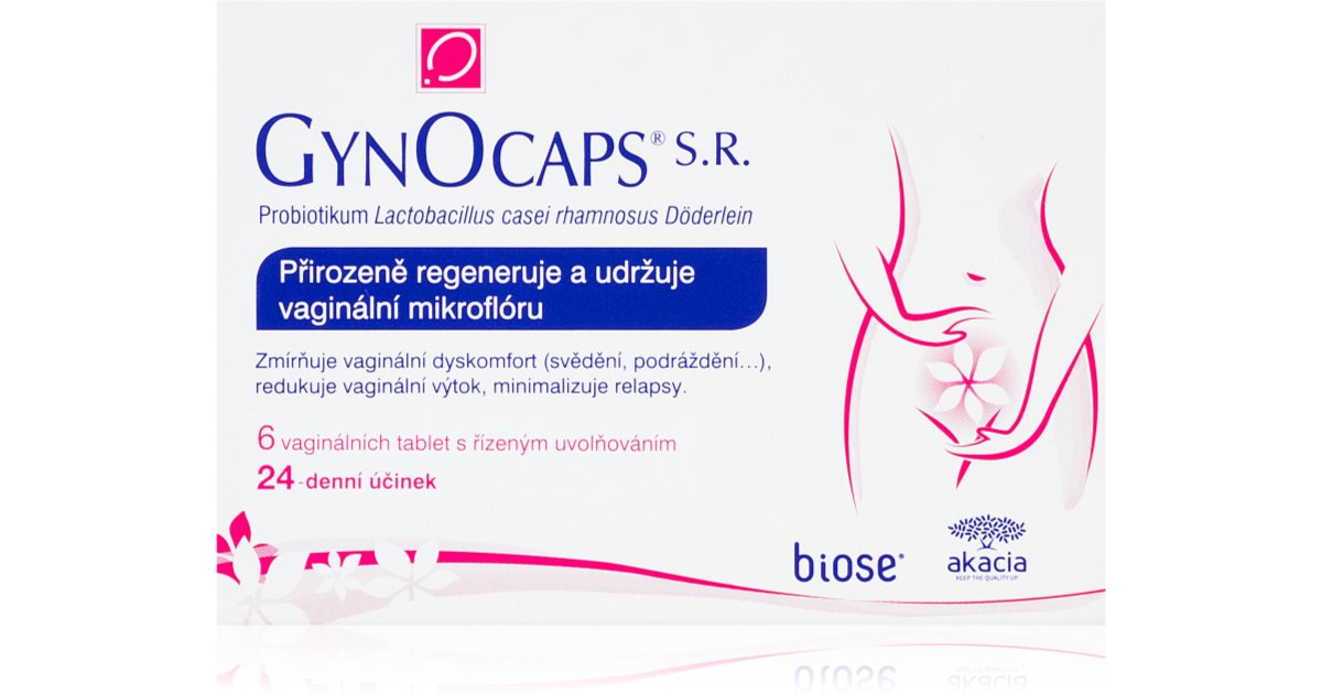 Gynocaps Vaginální Probiotikum Tablety Pro Podporu Vaginálního Prostředí Notinocz 1216