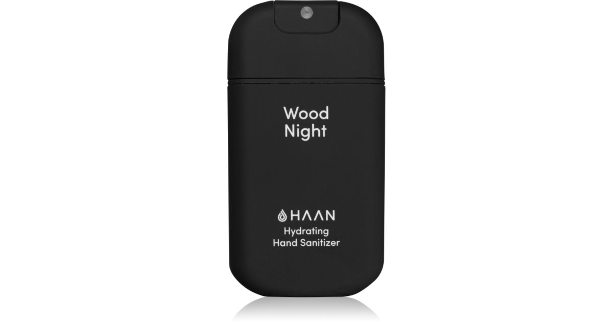 HAAN Hand Care Wood Night Handreinigungsspray mit antibakteriellem Zusatz