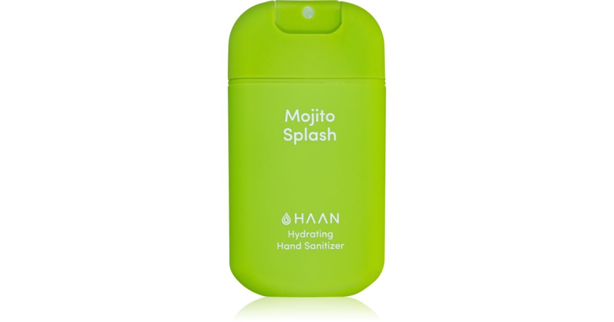HAAN Duftendes Handdesinfektionsgel 3er-Pack – 30 Ml Nachfüllbar, Vegan, Mit Aloe Vera – Margarita, Mojito & Paloma Duft