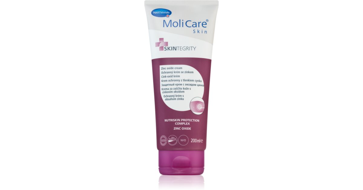 Hartmann Molicare Skin Protective Cream With Zinc Krem Ochronny O Dzia Aniu Regeneruj Cym