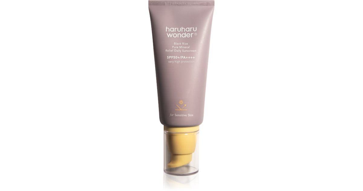 Haruharu Wonder Black Rice Pure Mineral Relief Daily Sunscreen | Brza ...