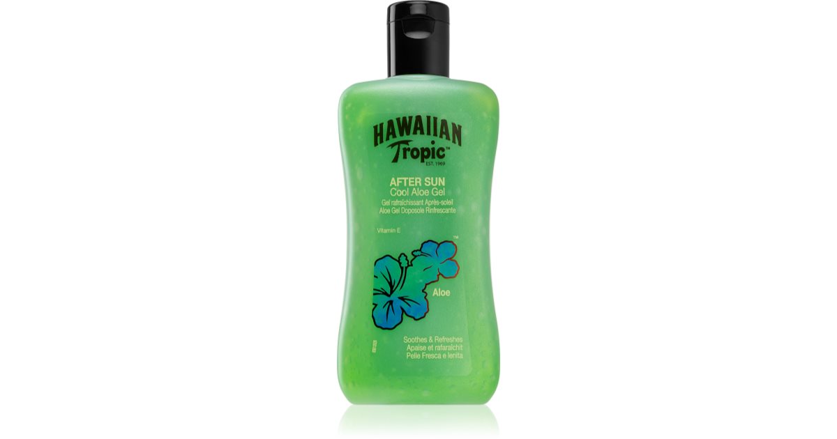 Hawaiian tropic after sun cool 2025 aloe gel