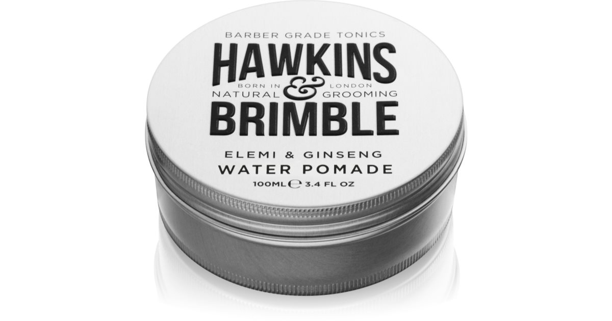 Hawkins and 2025 brimble water pomade