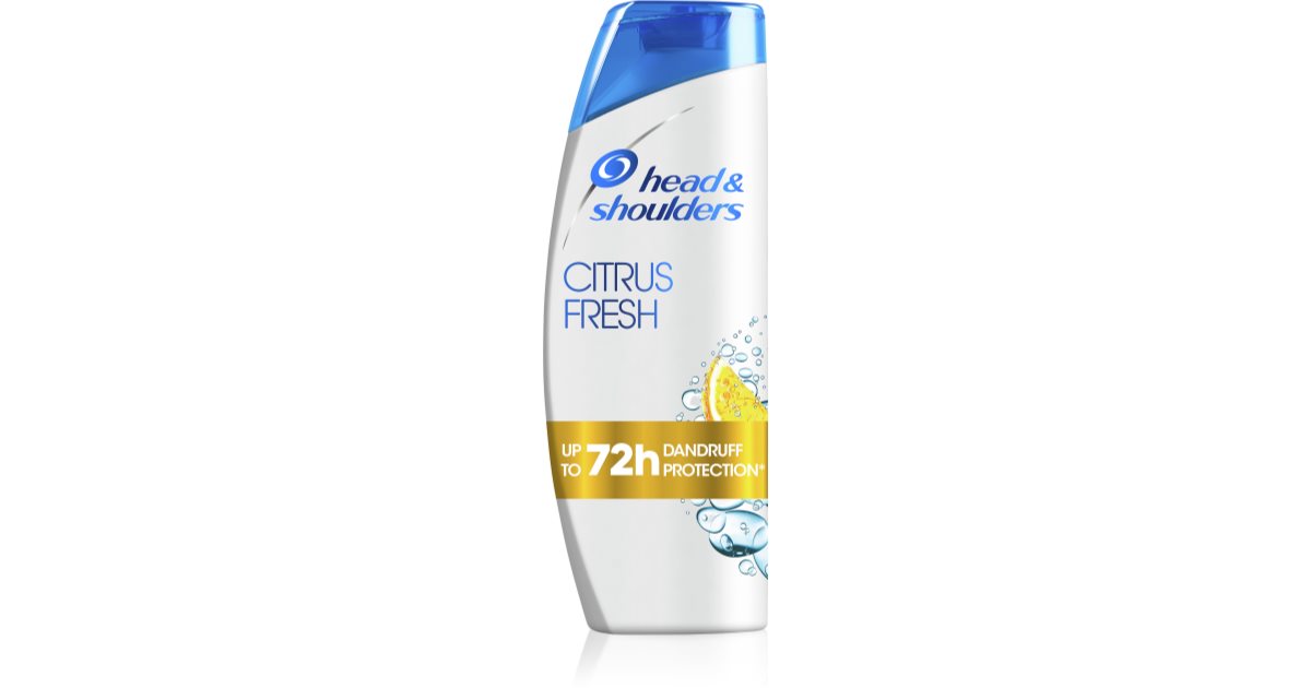 Shampoo head 2025 shoulders citrus fresh