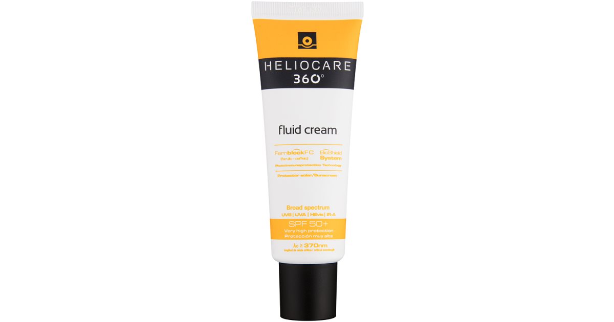 Heliocare 360° sunscreen fluid SPF 50+ Review | notino.co.uk